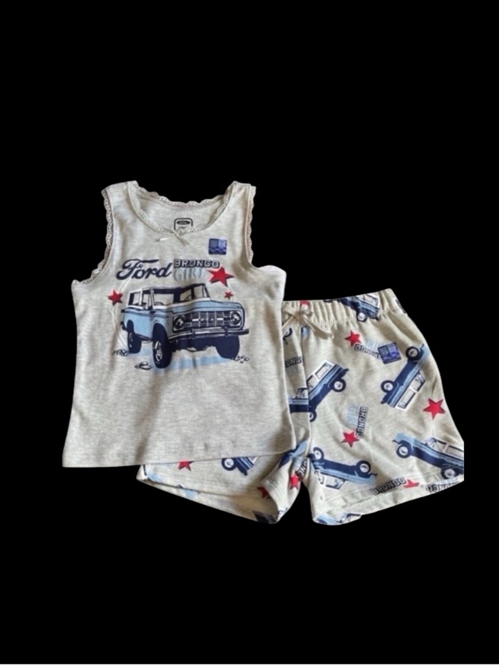 Ford Bronco Girl 6/6X Short Set